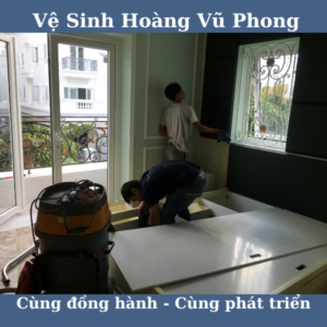 Đội thợ vệ sinh biệt thự cho khách tại City land - Gò Vấp