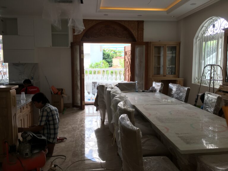 Tổng dọn vệ sinh nhà phố sau thi công